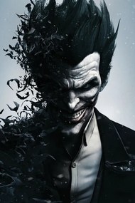 Plagát, Obraz - Batman Arkham - Joker, (80 x 120 cm)