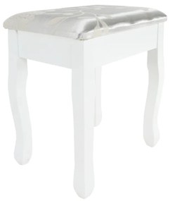 Dekoratívny stolík so stoličkou RODES NEW, biely