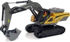 LEAN Toys Diaľkovo ovládané rýpadlo Caterpillar 2.4G Yellow