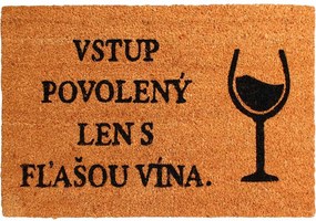 Home Elements Rohožka Fľaša vína
