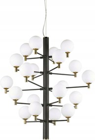 Závesné svietidlo Ideal Lux Copernico SP20 nero 197333 čierne 86cm