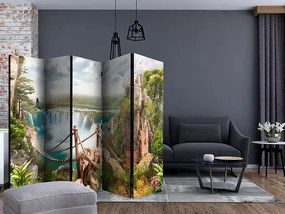 Paraván - Hidden Paradise II [Room Dividers] Veľkosť: 225x172, Verzia: Jednostranný