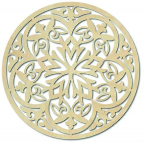 Magická drevená mandala - obraz na stenu I SENTOP PR0320