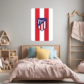 Textilná nálepka na stenu "Atlético Madrid"
