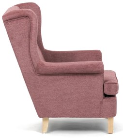 Kreslo s ušami PINK2, ružová