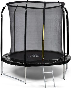 KLARFIT Jumpstarter, trampolína, 2,5 m Ø, sieť 120 kg max., 195 cm Ø skákacia plocha