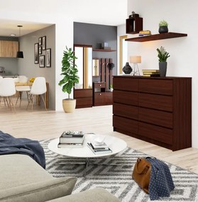 Komoda K140 8SZ CLP wenge