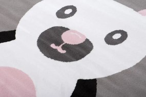 Detský koberec PINKY DF04A Bear sivý