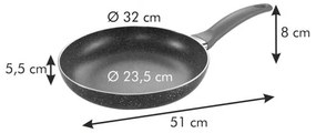 Tescoma Panvica MANICO ROSSO, 32 cm