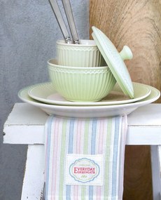 GREEN GATE Dezertný tanierik Alice Pale Green 17 cm