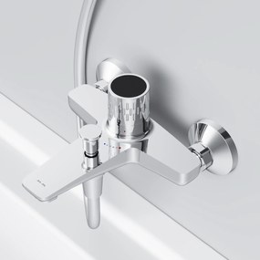 Vaňová a sprchová batéria AM.PM Gem FGA10400 chróm