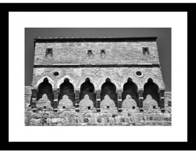 B&W rámovaný obraz 30x40