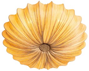 Dizajnové stropné svietidlo béžové 60 cm 5-svetlo - Plu