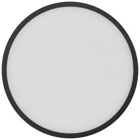 LED Stropné svietidlo LED/28,5W/230V 3000/3500/4000K pr. 30 cm čierna