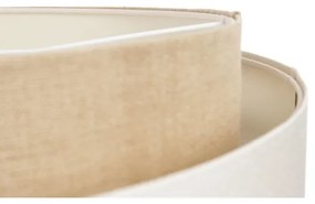 Luster na lanku DOBLO 1xE27/60W/230V krémová/béžová