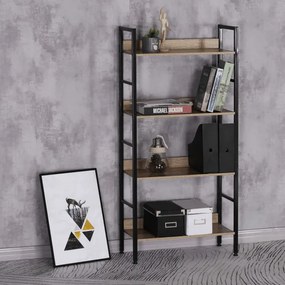 Policový regál hnedý GD-314 OAK