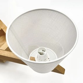 Brilagi - LED  Prisadený luster ANTHONY 5xE14/40W/230V dub