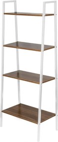 Goodhome Regál so 4 policami, JM-N00804 WHITE