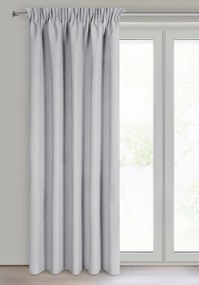 ZATEMŇOVACÍ ZÁVES (100%) NA PÁSKE SUZAN 135X270 CM SIVÁ