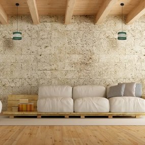 Luster na lanku HELEN 1xE27/15W/230V pr. 20 cm zelená/zlatá