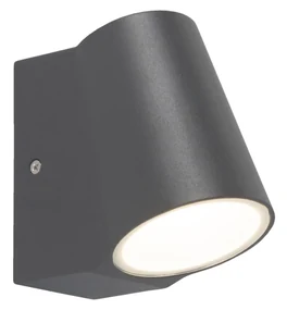 Moderná vonkajšia nástenná lampa antracit vrátane LED - Uma