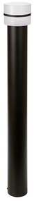 Ecolamp Exteriérové svietidlo Mia, 1x plastové/čierne kovové tienidlo, (80 cm)
