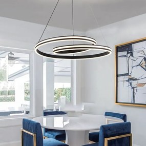 LED Luster na lanku LED/40W/230V