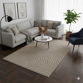 Koberec Modern ART 3D béžový