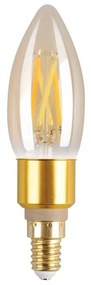 LUTEC Inteligentná stmievateľná žiarovka E14, 5,5 W, 450 lm, teplá biela-studená biela