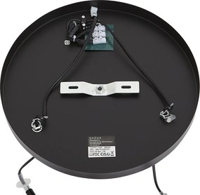 Moderné stropné svietidlo čierne 3-svetlo - Facil