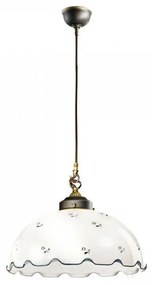 Kolarz 731.30.25 - Luster na lanku NONNA 1xE27/75W/230V modrá