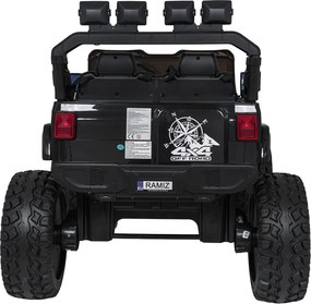 Ramiz Extrémne športové vozidlo 4x4 s premenlivou veľkosťou čierne