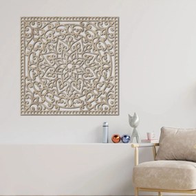 SENTOP | Drevený panel s mandalou orientálna mandala  | SENTOP HDF0514