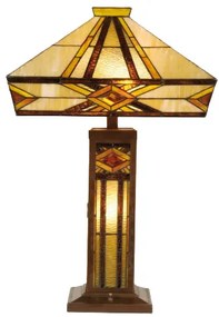 Luxusná tiffany lampa CAMEL 42*71