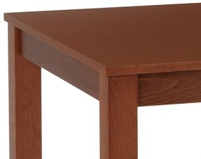 BONTEC Jedálenský stôl 120x75cm, masív, čerešňa, BT-6957 BUK3 Farba: Hnedá