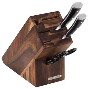 Continenta C4870 - Stojan na nože 20x22 cm akácia