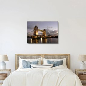 Obrázok - Tower Bridge v noci (70x50 cm)
