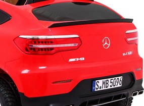 Ramiz Mercedes GLC 63S detské auto Červené SUV + pohon 4x4