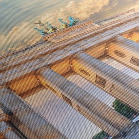 Obraz - Brandenburská brána, Berlín, Nemecko (s hodinami) (90x30 cm)