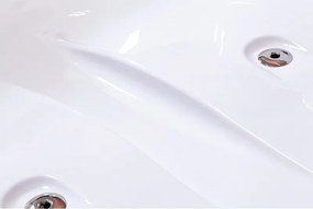 BPS-koupelny Hydromasážna vírivá vaňa Carmen 631L 180x120, ľavá