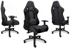 CONNECT IT CGC-1200-GY - Herná stolička Monaco Pro sivá/čierna