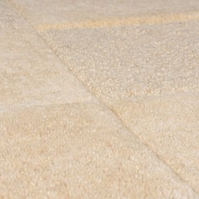 Flair Rugs, Kusový koberec Moderno Checkerboard Natural, 200x290, béžová, obývacia izba