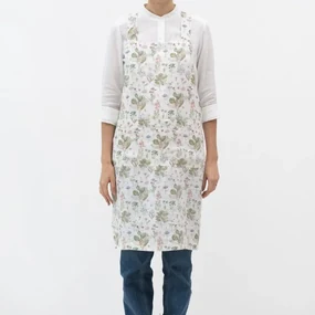 Ľanová zástera White Botany – Linen Tales