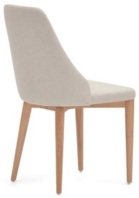 Béžová jedálenská stolička Rosie – Kave Home