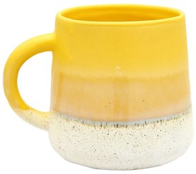 Žltý hrnček z kameniny 360 ml Mojave – Sass &amp; Belle