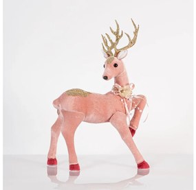 Eurolamp Vianočná dekorácia 47 cm jeleň 600-44725