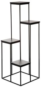 Stojan na kvety KASKADA 110x40 čierna