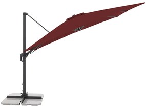 Doppler ACTIVE 310  x 210 cm - moderný slnečník s bočnou nohou tehlová (terakota - kód farby 833)