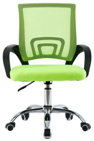 Tempo Kondela Kancelárska stolička, zelená/čierna, DEX 4 NEW