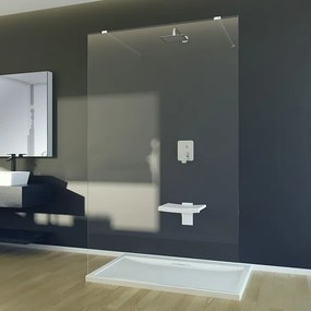 Besco Sprchový kút Walk-In AVEO DUE 90 (100, 110, 120, 130, 140), výška 195 cm - bez vaničky BESCO-Rozmery: šírka: 100